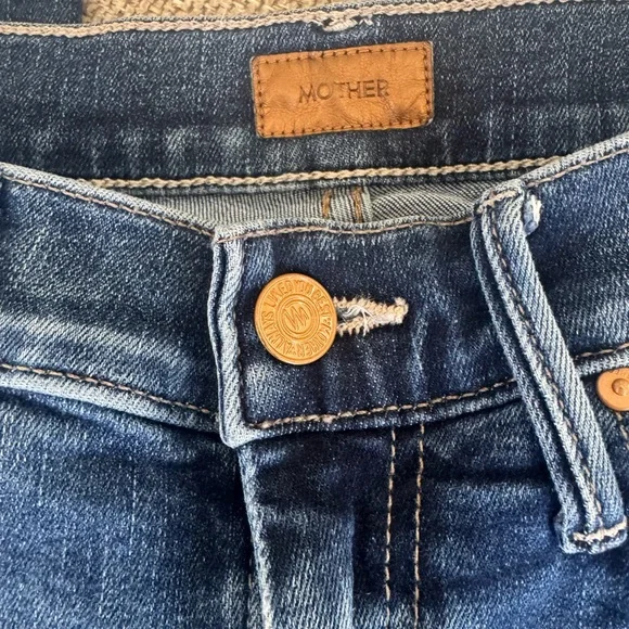 MOTHER Jeans The Weekender Fray “Teaming Up” - Picture 11 of 11